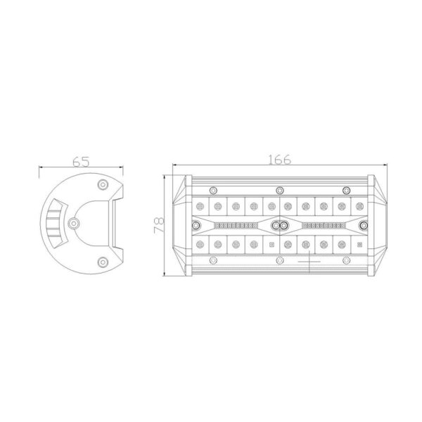Delovna luč 120W 12V-24V - slika 4
