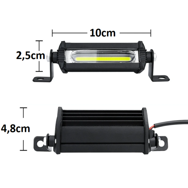 Mini LED luč 9W 12V-24V - slika 4