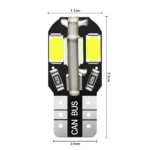 LED žarnice W5W T10 canbus - bela svetloba - slika 2